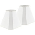 thumbnail image 1 of GO&SO Set of 2 Offwhite Linen Lampshade Bell Lamp Shades,6.5"Top x 13"Bottom x 11.2"Slant Height x 10.5''Vertical Height,Traditional Lamp Shade for Table & Floor Lamps -Hand Crafted -Spider Fitter, 1 of 18