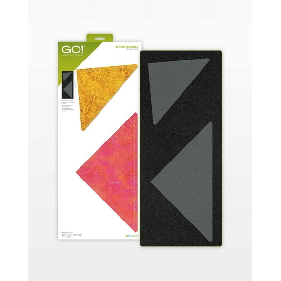 Accuquilt GO! Setting Triangles-10" Finished Die