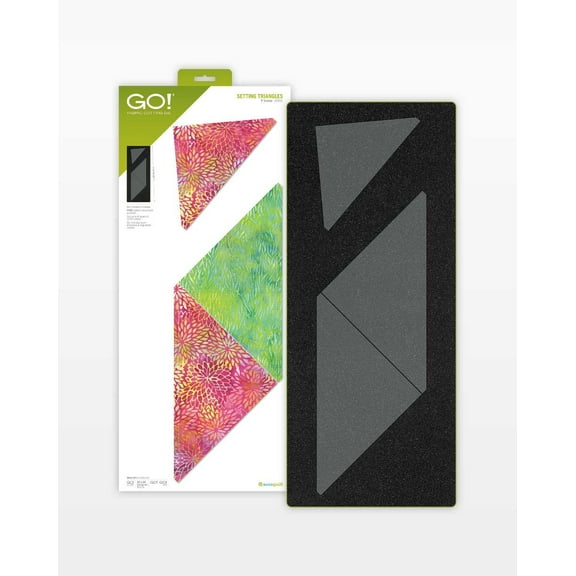 Accuquilt GO! Setting Triangles-8" Finished Die