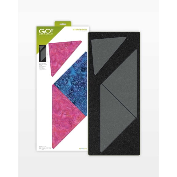 Accuquilt GO! Setting Triangles-9" Finished Die