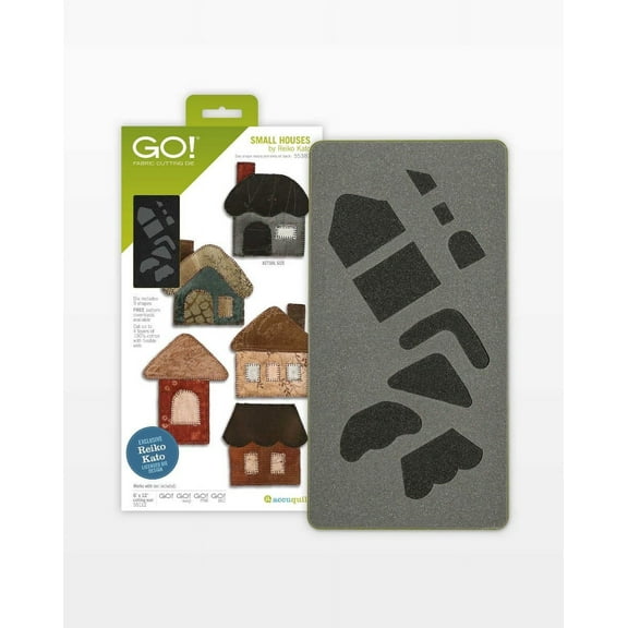 Accuquilt GO! Small Houses by Reiko Kato Die