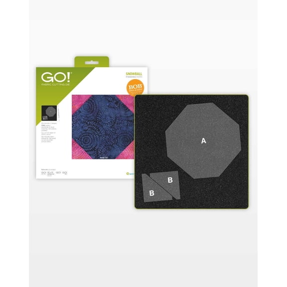 Accuquilt GO! Snowball-6" Finished Die