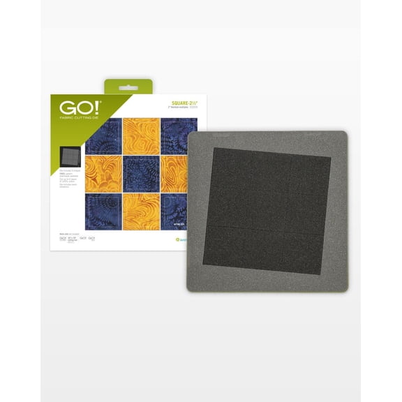 Accuquilt GO! Square-2 1/2" (2" Finished) Multiples Die