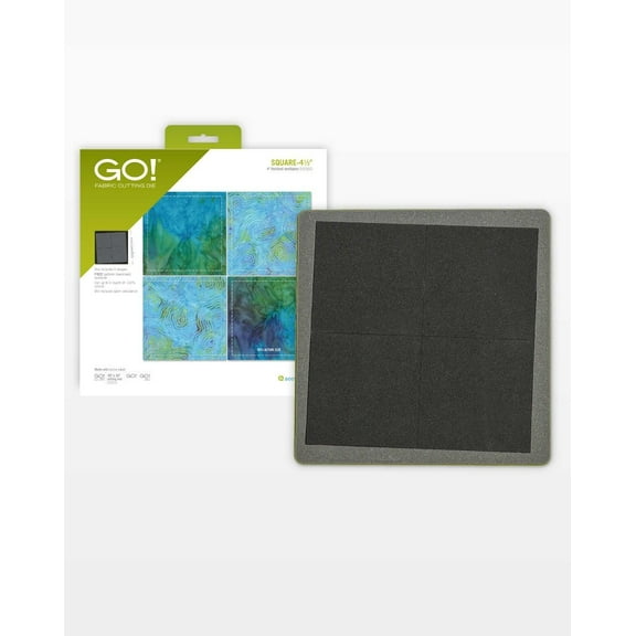 Accuquilt GO! Square-4 1/2" (4" Finished) Multiples Die