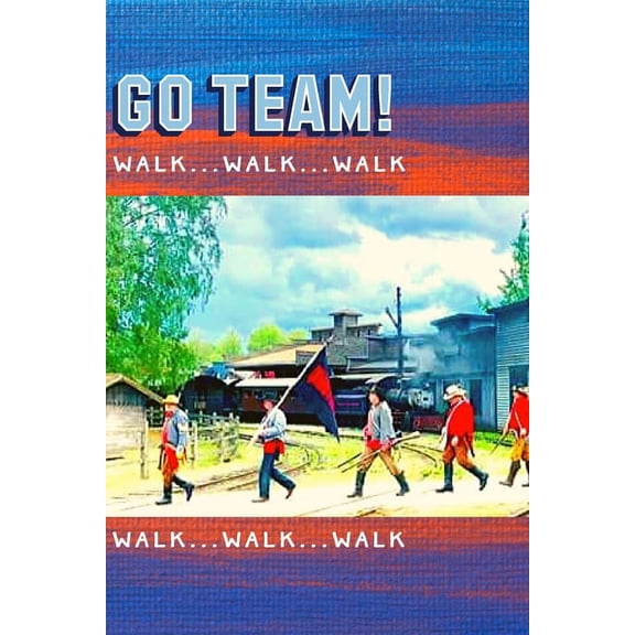 GO Team: walk walk walk (Paperback)