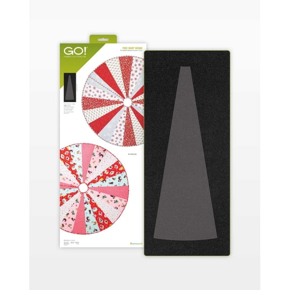 Accuquilt GO! Tree Skirt Wedge Die