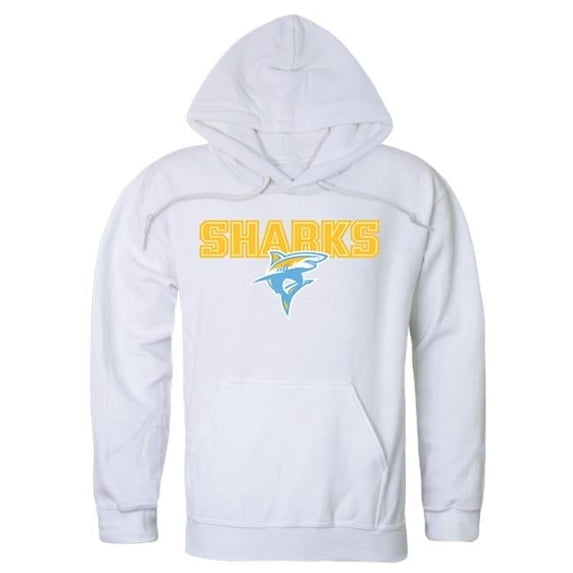 GO2 Men Freshman Pullover Hoodie, White - Medium