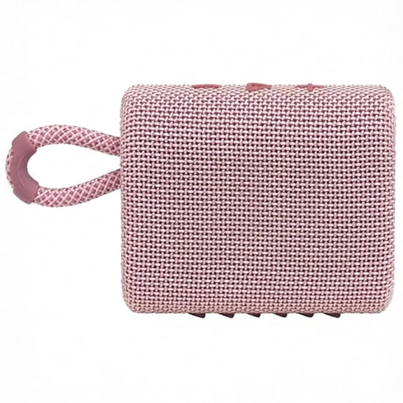 GO3 Music Brick 3rd Generation Portable Bluetooth Speaker, Pink