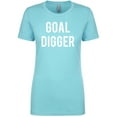 thumbnail image 1 of GOAL DIGGER Womens crewneck tee, 1 of 3