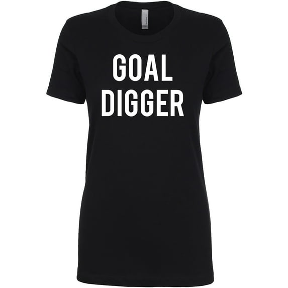 GOAL DIGGER Womens crewneck tee