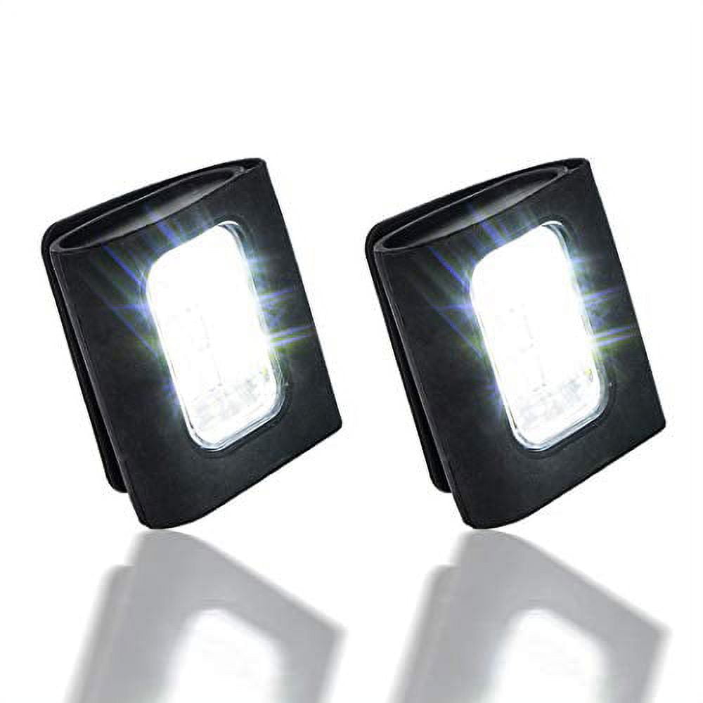 GOANDO Running Lights 2 Pack Safety Jogging LED Light for Runners and