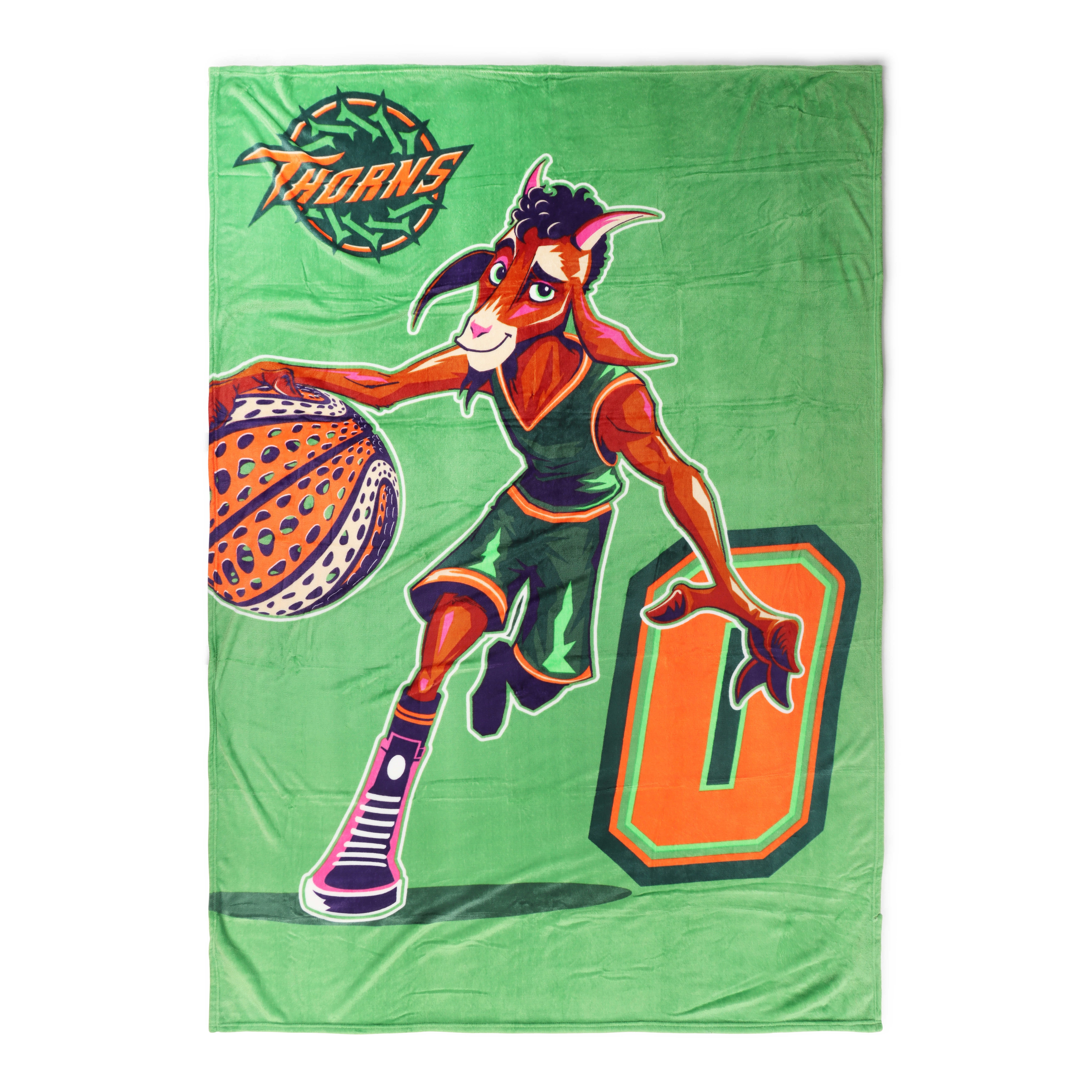 GOAT Movie Kids Soft Silk Touch Throw Blanket, Multicolor, 62" x 90"