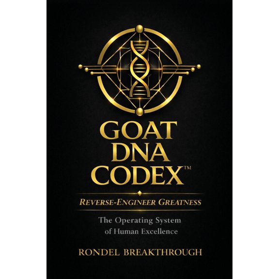 GOAT DNA CODEX(TM) Reverse-Engineer Greatness, The Operating System of Human Excellence, (Paperback)