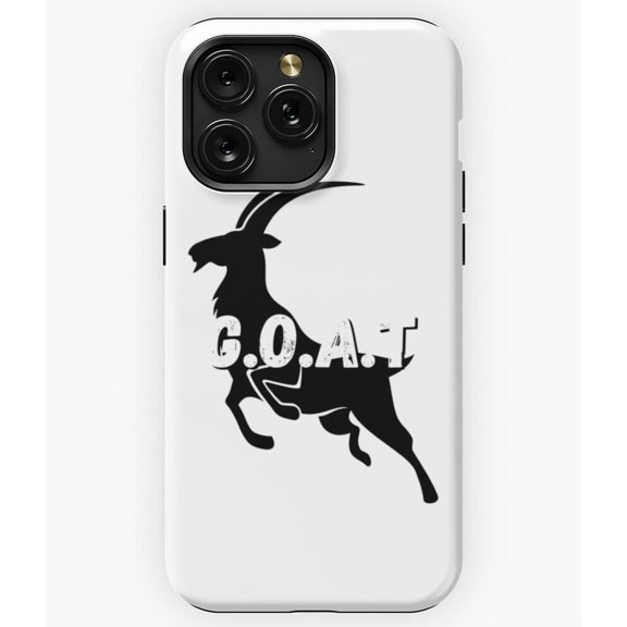 GOAT Father Funny Dad Joke Farm Animal Pun Graphic A2801 Phone Case for iPhone 11 to 17 Pro Max