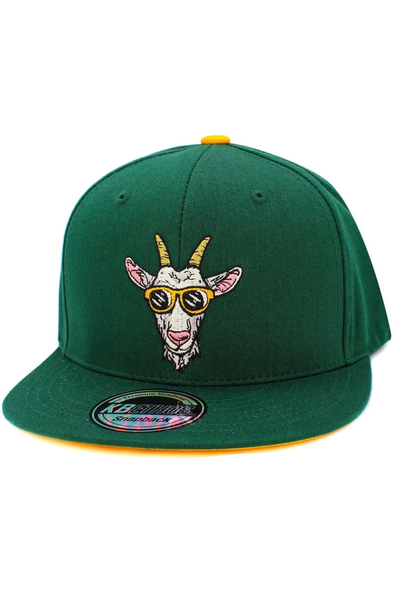 GOAT Greatest of All Time Multi Color Adjustable Snapback Fashion Baseball Cap Hat Mens Womens