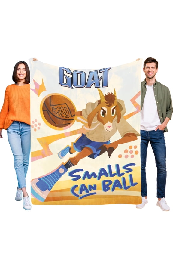 GOAT Movie Throw Blanket Gifts for Fans Lover Girls Boys Women Present Hoodie Him Bed 30"x40"
