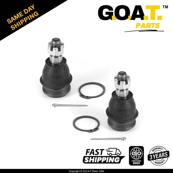 GOAT Parts - 2 PC Front Lower Ball Joint Kit for 2010-2011 Honda Insight 2009-2014 Fit