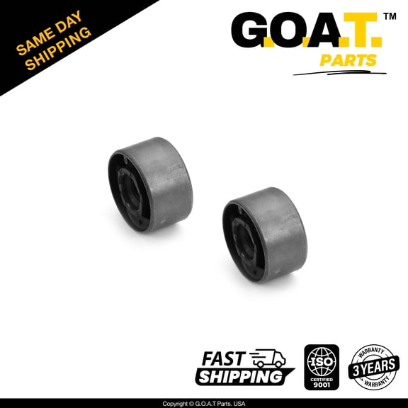 GOAT Parts - 2 PC Front Lower Control Arm Bushings Set for BMW 328i 328is 323i 323is 325i