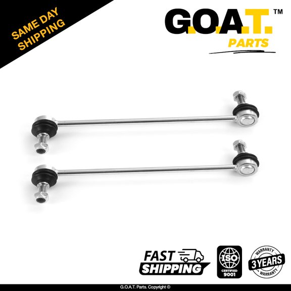 GOAT Parts - 2 PC Front Sway Bar Kit for Chevrolet City Express Nissan NV200 Sentra Juke