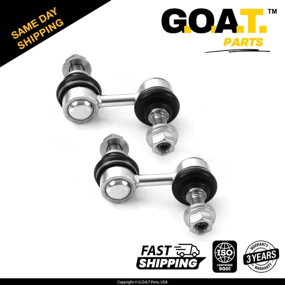 GOAT Parts - 2 PC Front Sway Bar Stabilizer Link Kit for 2010-2014 Subaru Legacy