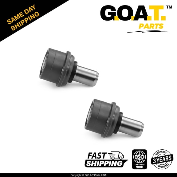 GOAT Parts - 2 PC Front Upper Ball Joints for Ford Excursion RWD F-250 F-350 Super Duty RWD