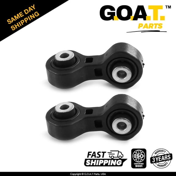 GOAT Parts - 2 PC Rear Sway Bar Kit for Audi A4 A4 Quattro S4 Q5 A5 Quattro S5 Porsche Macan