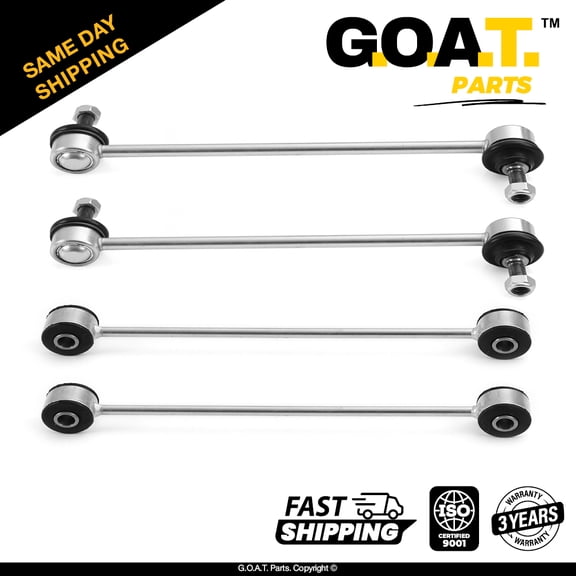 GOAT Parts - 4 PC Front & Rear Stabilizer Bar Link Kit for 2004-2008 Chrysler Pacifica