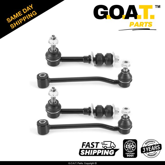 GOAT Parts - 4 PC Front & Rear Sway Bars for 1994-1995 Dodge Ram 2500 4WD Dodge Ram 3500 4WD