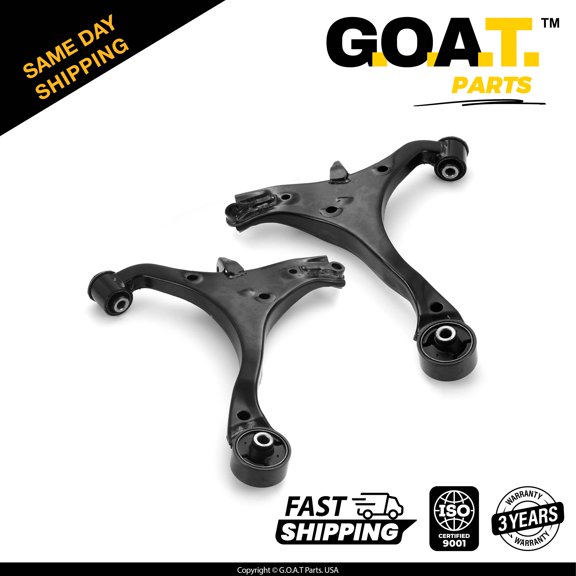GOAT Parts - Front Left & Right Lower Control Arm Kit for 2001-2005 Acura EL Honda Civic