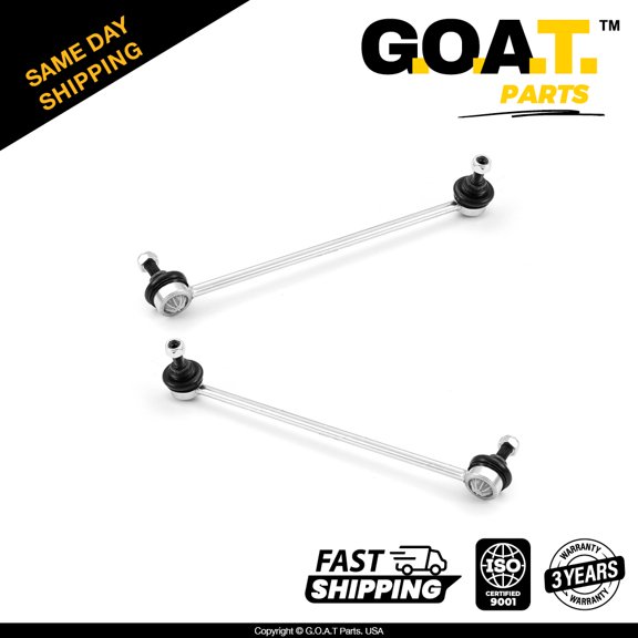 GOAT Parts - Front Left & Right Sway Bar Kit for 2001-2005 BMW 325xi 2001-2005 BMW 330xi