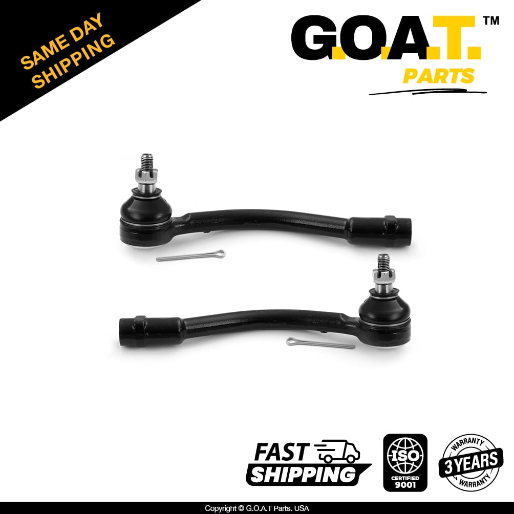 Kia Rio Tire Rods GOAT Parts - Front Outer Tie Rod Ends for 2012-2017 Kia Rio 2015-2017 ...