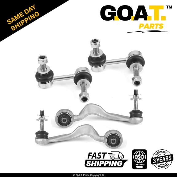 GOAT Parts - Front Sway Bar & Front Upper Rearward Control Arm Kit for 2007-2017 Lexus LS460