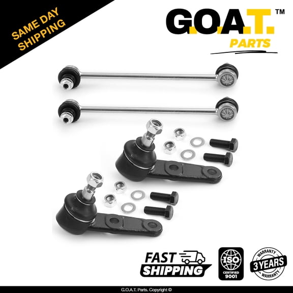 GOAT Parts - Front Sway Bar&Lower Ball Joint Kit for Chevrolet Aveo5 Pontiac G3 Suzuki Swift+