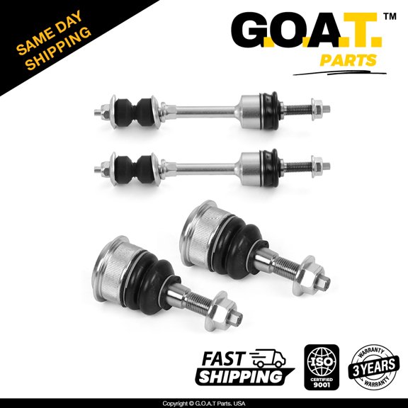 GOAT Parts - Front Sway Bar&Upper Ball Joint Kit for Dodge Ram 1500 RWD Ram 1500 Ram 1500 RWD