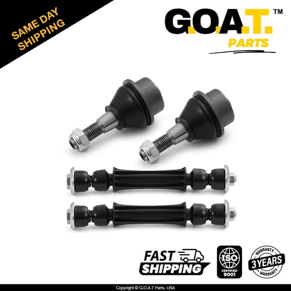 GOAT Parts - Front Sway Bars & Lower Ball Joints for Cadillac Escalade Chevy Tahoe GMC Yukon