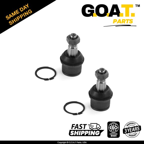 GOAT Parts - Front Upper Ball Joint Kit for 2000-2002 Dodge Ram 2500 4WD Ram 3500 4WD 2 PCS