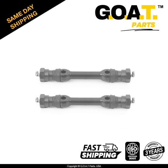 GOAT Parts - Front Upper Control Arm Shafts for Chevrolet G10 Blazer GMC C15/C1500 Suburban
