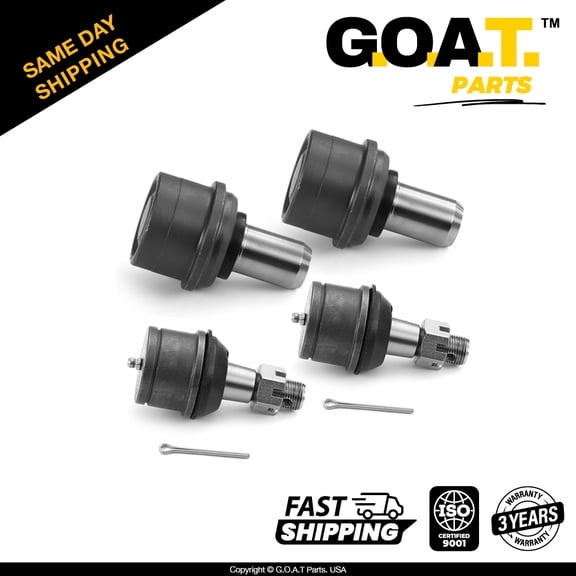 GOAT Parts - Front Upper & Lower Ball Joint Kit for Ford Excursion F-250 RWD F-250 Super Duty