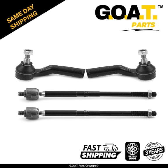 GOAT Parts - Inner&Outer Tie Rod Ends for Lincoln MKC Ford Transit Connect C-Max Escape Focus