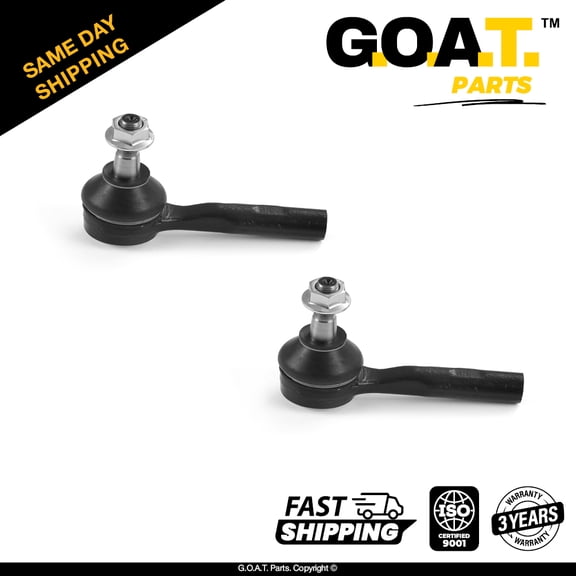 GOAT Parts - Outer Tie Rod End Kit for Chevrolet Cobalt HHR Equinox Pontiac G5 Torrent