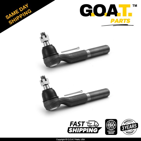 GOAT Parts - Outer Tie Rod End Kit for Ford F-250 Super Duty RWD F-350 Super Duty F-250 RWD