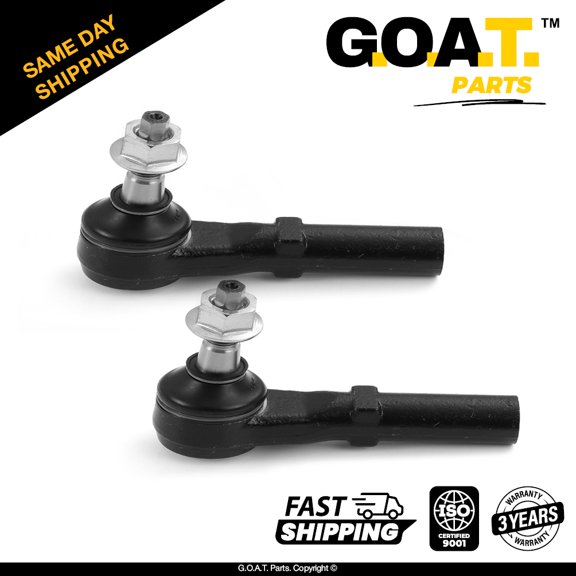 GOAT Parts - Outer Tie Rod End Kit for Ram Dakota Dodge Challenger Charger RWD Charger