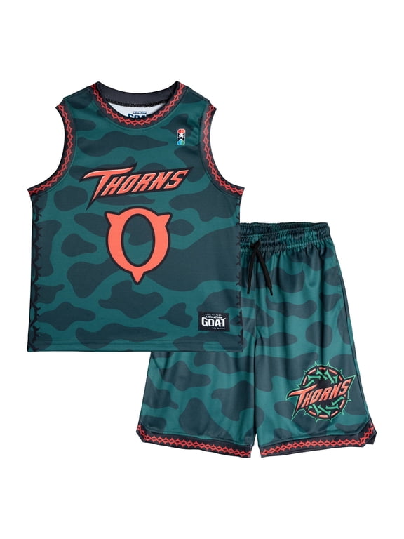 GOAT The Movie Will Harris Basketball Jersey Athletic Tank Top and Shorts Outfit Set Toddler to Big Kid