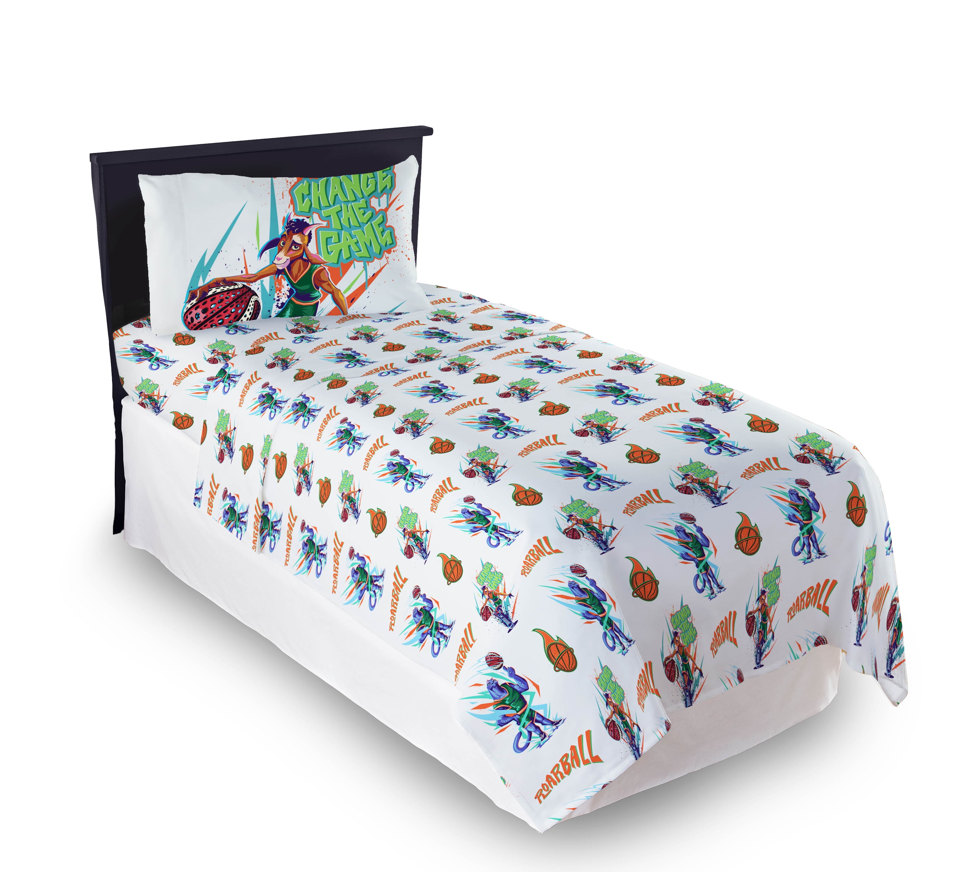 GOAT Movie, Kids 3 Piece Sheet Bedding Set, Twin Size - Walmart