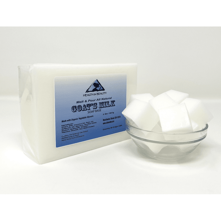 Ultra Clear Soap Base, Pre-Cut Cubes, SLS/SLES Free, Glycerin Melt and  Pour