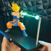 GOAWTFAFS Dragon Ball Z Goku Kamehameha Touch Night Light â LED Desk Lamp Anime Model Ornament Anime Peripheral Toys Gifts