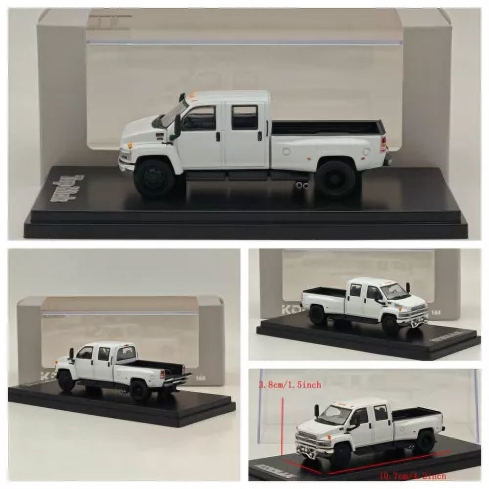 Modellino GOC 1/64 Chevrolet Kodiac & GMC Topkick C4500 – Bianco Pressofuso – Edizione Limitata