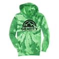 thumbnail image 1 of GOC Mountain Water-Based Mens Tie-Dye Pullover Hoodie - Kelly Green - Large, 1 of 1