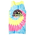 thumbnail image 1 of GOC Mountain Water-Based Mens Tie-Dye Tank Top - Neon Rainbow - 2X-Large, 1 of 1