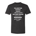 thumbnail image 1 of GOC National Parks USA-Made Tri-Blend T-Shirt - Tri-Black - White Font - 2XL, 1 of 1